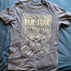Mens’ XS Aeropostale’s Blueish New York. Blue Grayish T-shirt.